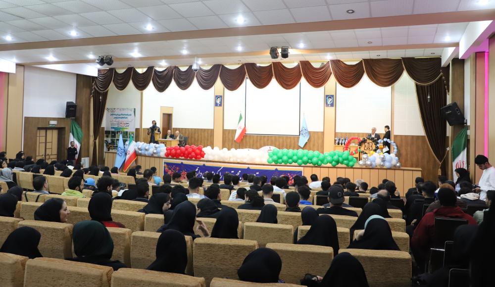 اختتامیه اولین المپیاد فرهنگی ورزشی دانشجویان دختر و پسر دانشگاه‌های استان قزوین