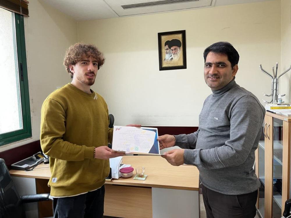 تقدیر از برگزیدگان مسابقات دانشجویی اتحادیه دانشگاه‌های دولتی حاشیه دریای خزر