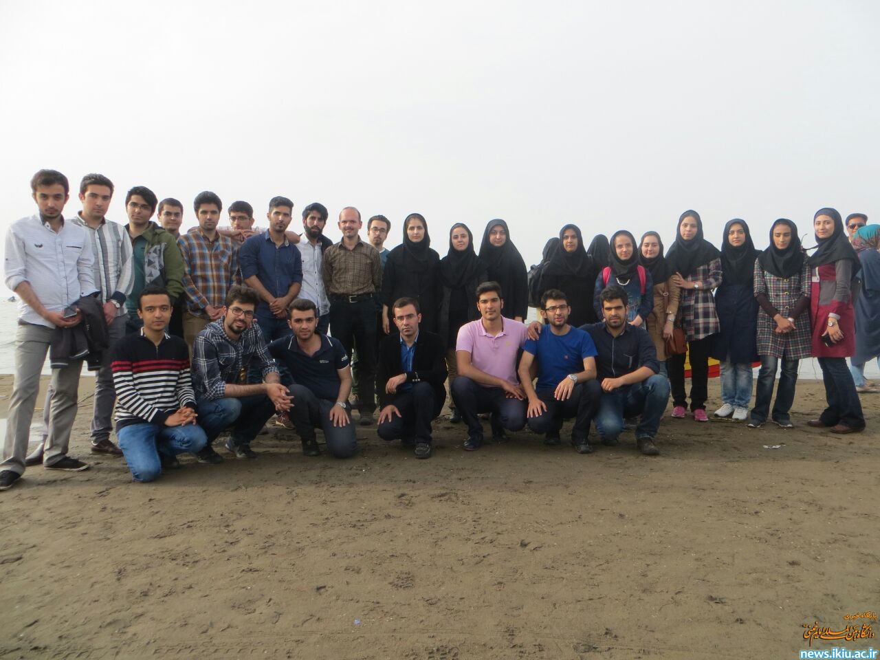 حضور دانشجویان دانشگاه در بیستمین آزمون المپیاد قطب دو در دانشگاه مازندران