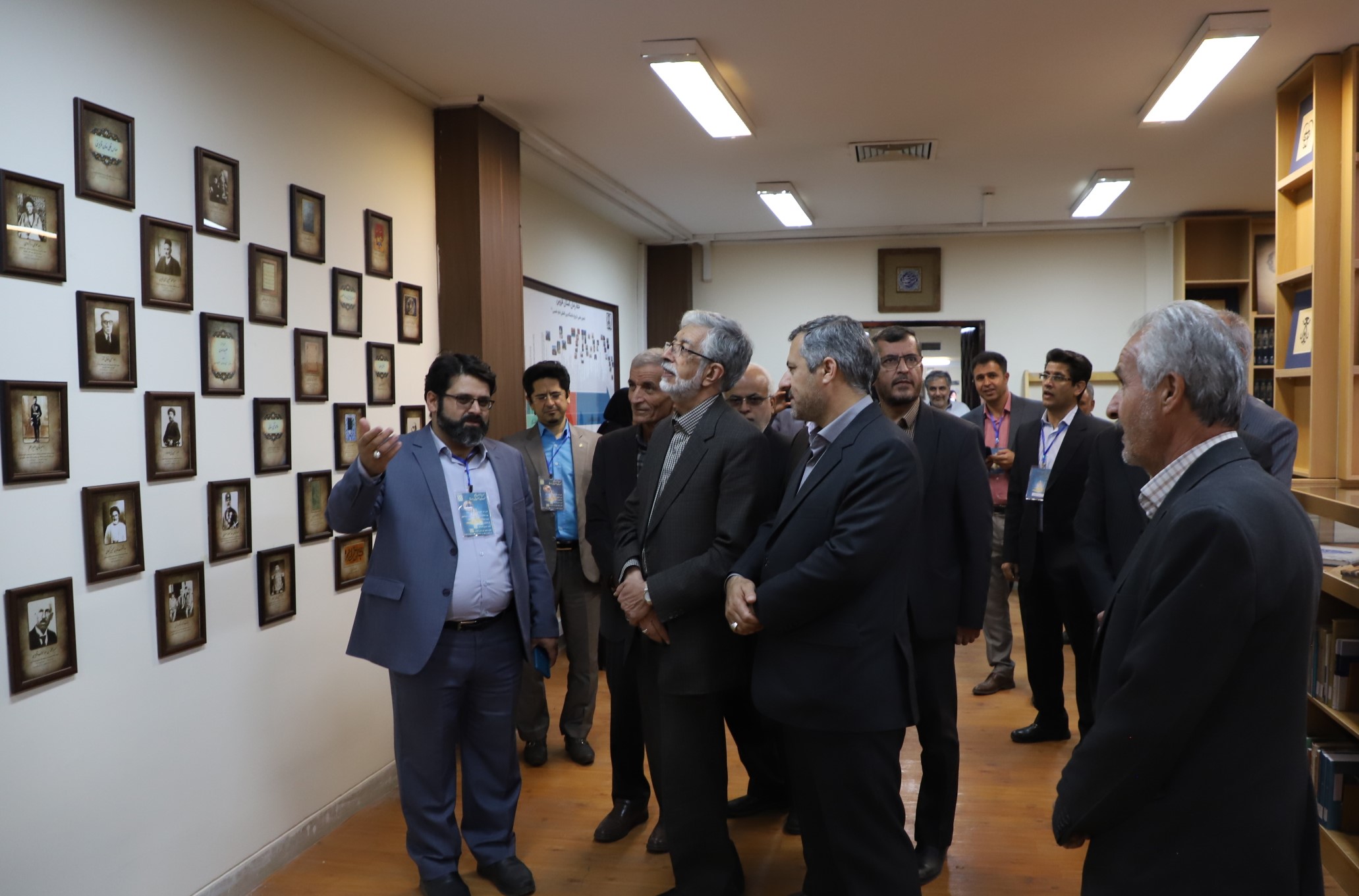 افتتاح تالار قزوین شناسی در کتابخانه‌ مرکزی دانشگاه